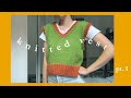 knit vest tutorial 🧡  pt. 1 (step by step)