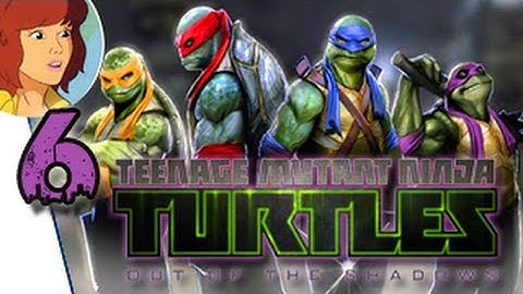 TMNT: Out of the Shadows Gameplay Walkthrough Part 6 - Raining Ninjas [HD] XBLA360