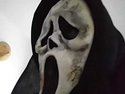 unboxing zombie scream costume