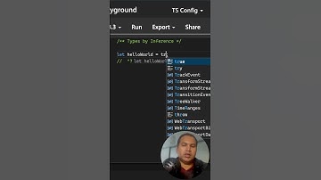 Quick TypeScript Guide: Types by Inference #TypeScript #codingshorts  #coding