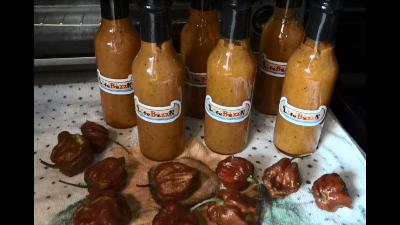 Making 7 Pot Douglah Hot Pepper Sauce