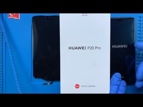 „Huawei P20 Pro“ ekrano keitimas