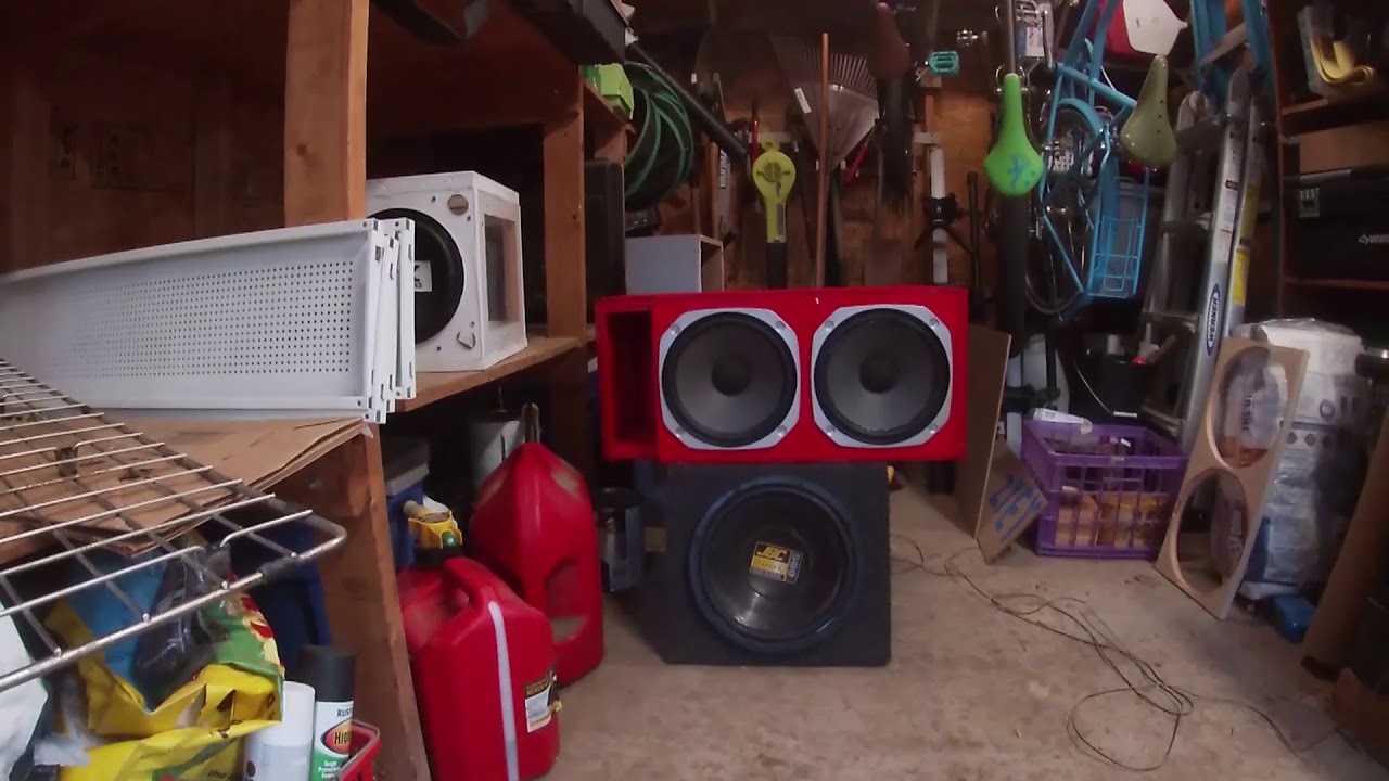 New subwoofer box((Audio clipping) YouTube