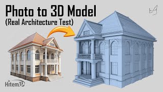 Turn Photo into a 3D Model in Seconds! | Testing Hitem3D (Architecture Version)