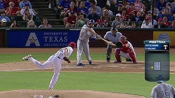 KC@TEX: Hosmer knocks in Butler with a single