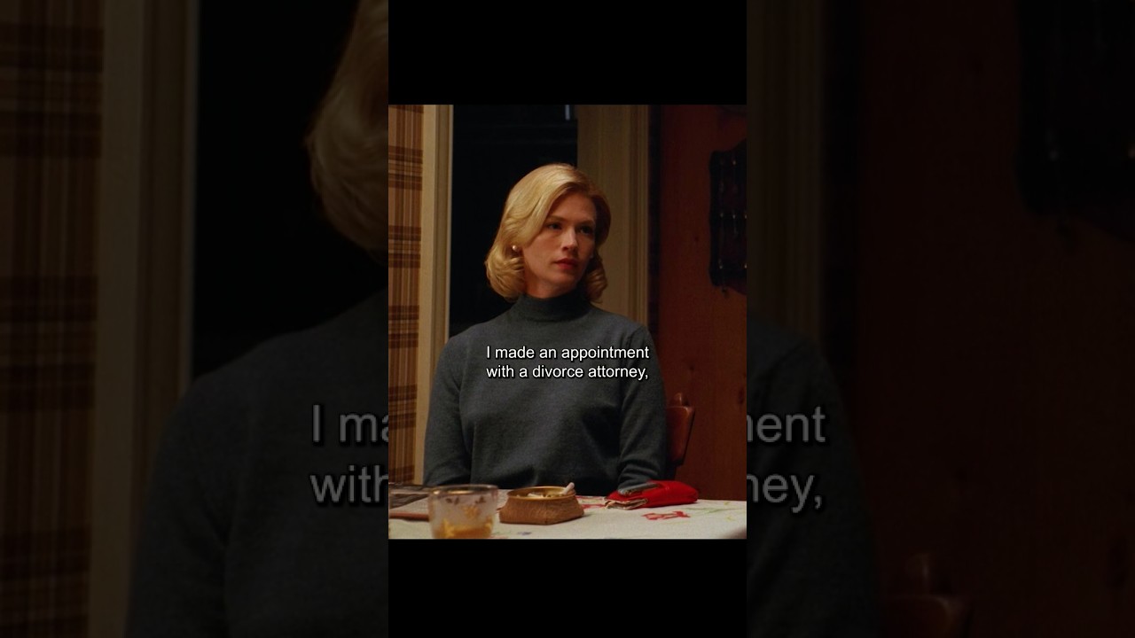 Divorce's Hidden Cost: Kids | Mad Men #trending #movie