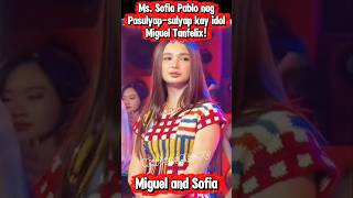 Omg Ms. Sofia Pablo Nag Pasulyap-Sulyap Kay Idol Miguel Tanfelix