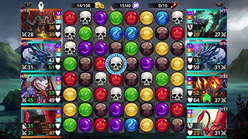 Gems of War: Red Dark Monolith Team