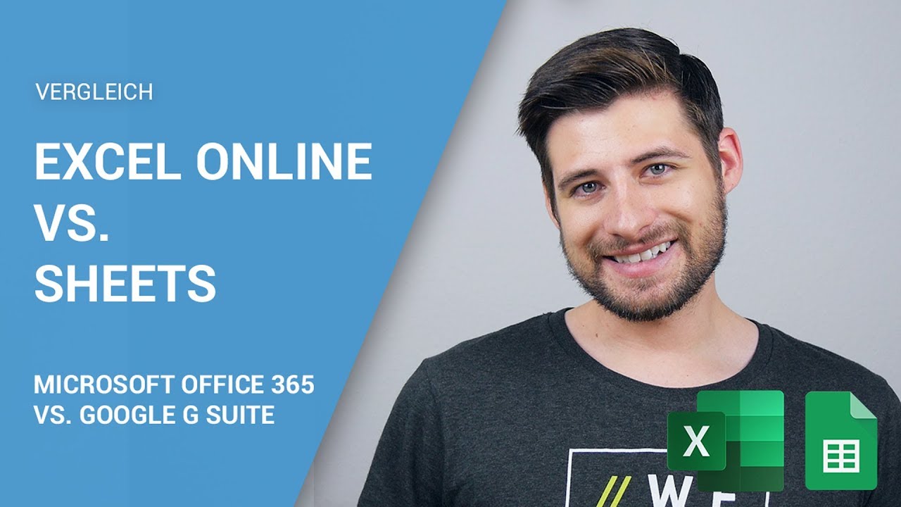 Microsoft Office 365 vs. Google G Suite: Vergleich Microsoft Excel ...
