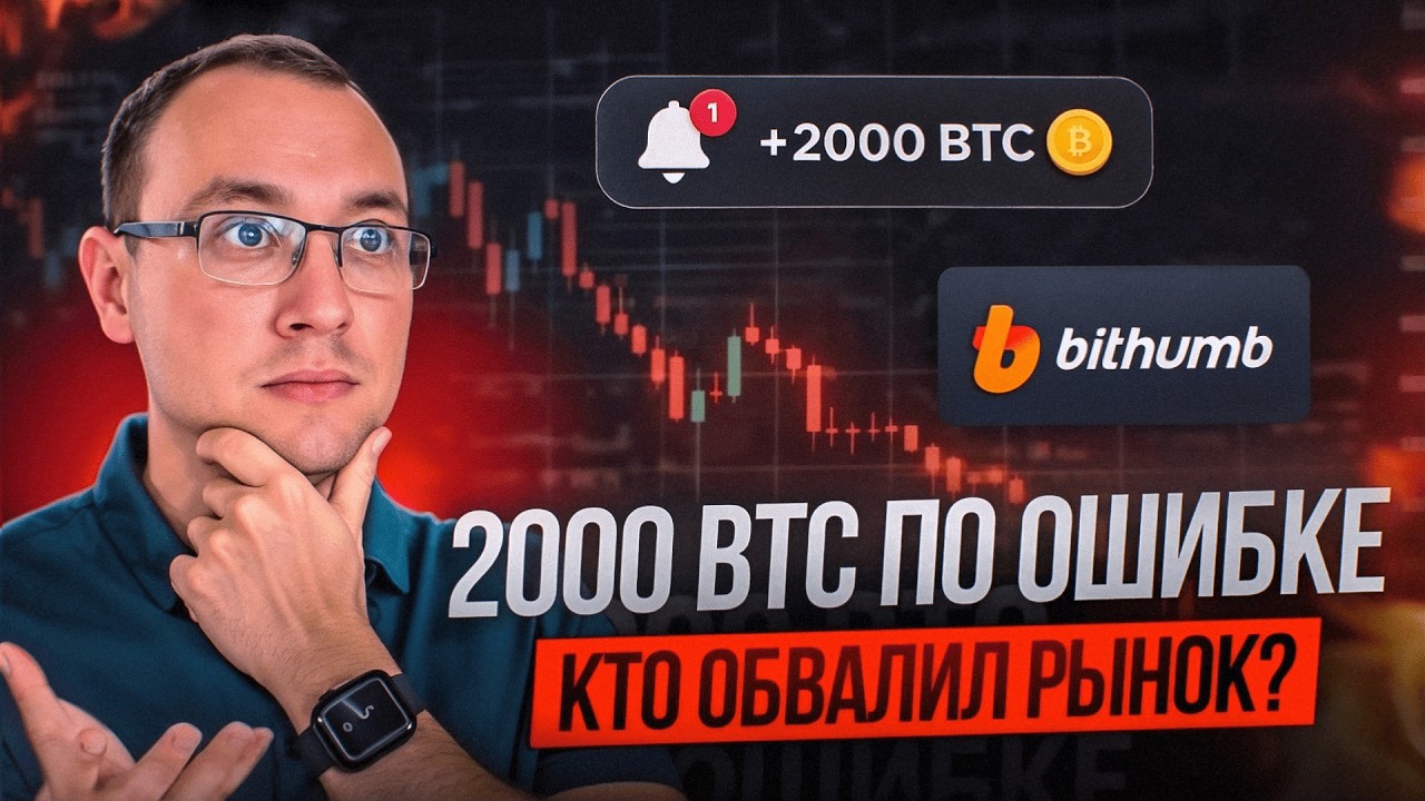 2000 BTC ПО ОШИБКЕ: Кто обвалил рынок? | Биткоин, SUI и Форекс прогноз