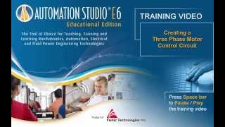 Electrical  Creating A Three Phase Motor Control Circuit  Automation Studio
