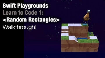 Swift Playgrounds - Random Rectangles (Learn to Code 1)