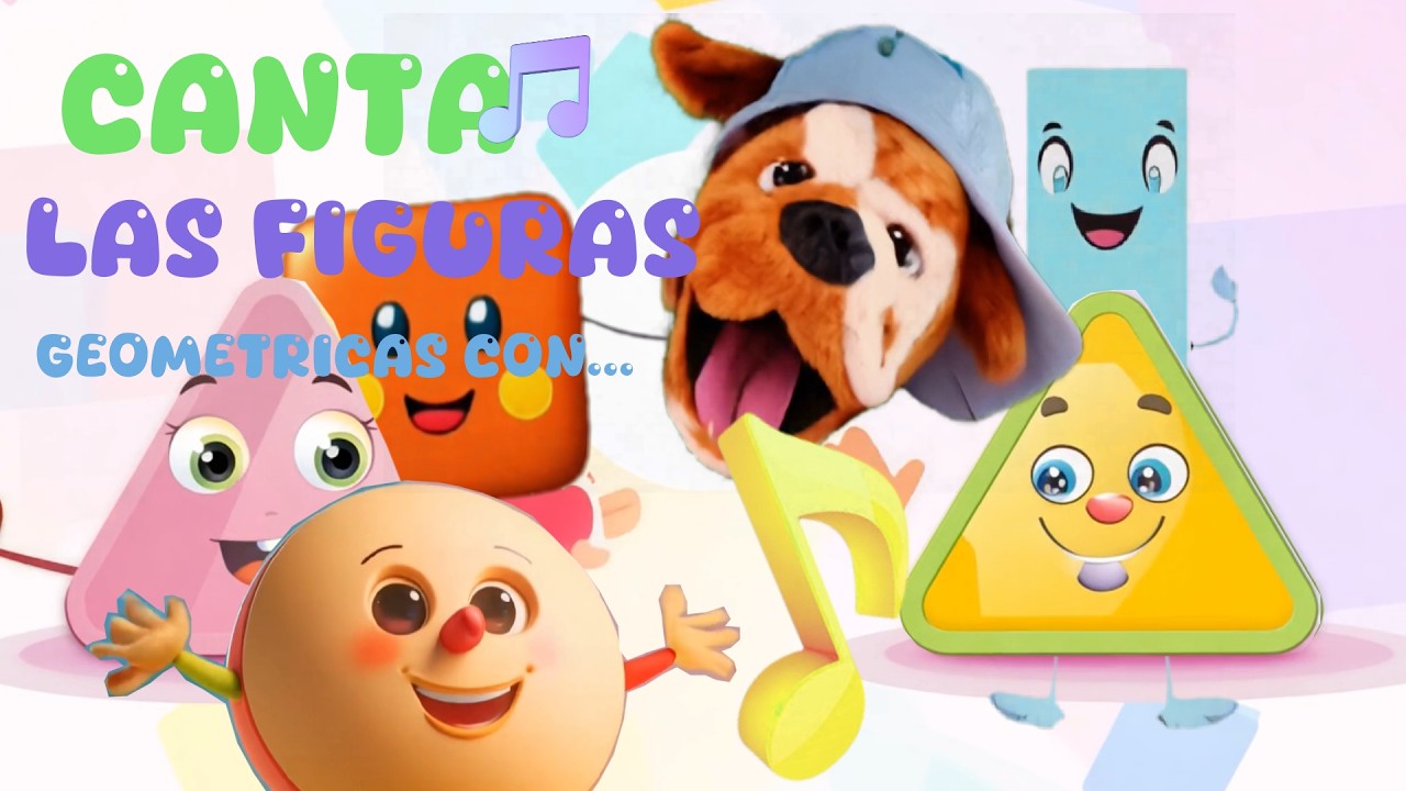 Canción las figuras #GEOMÉTRICAS para niños con Big - YouTube