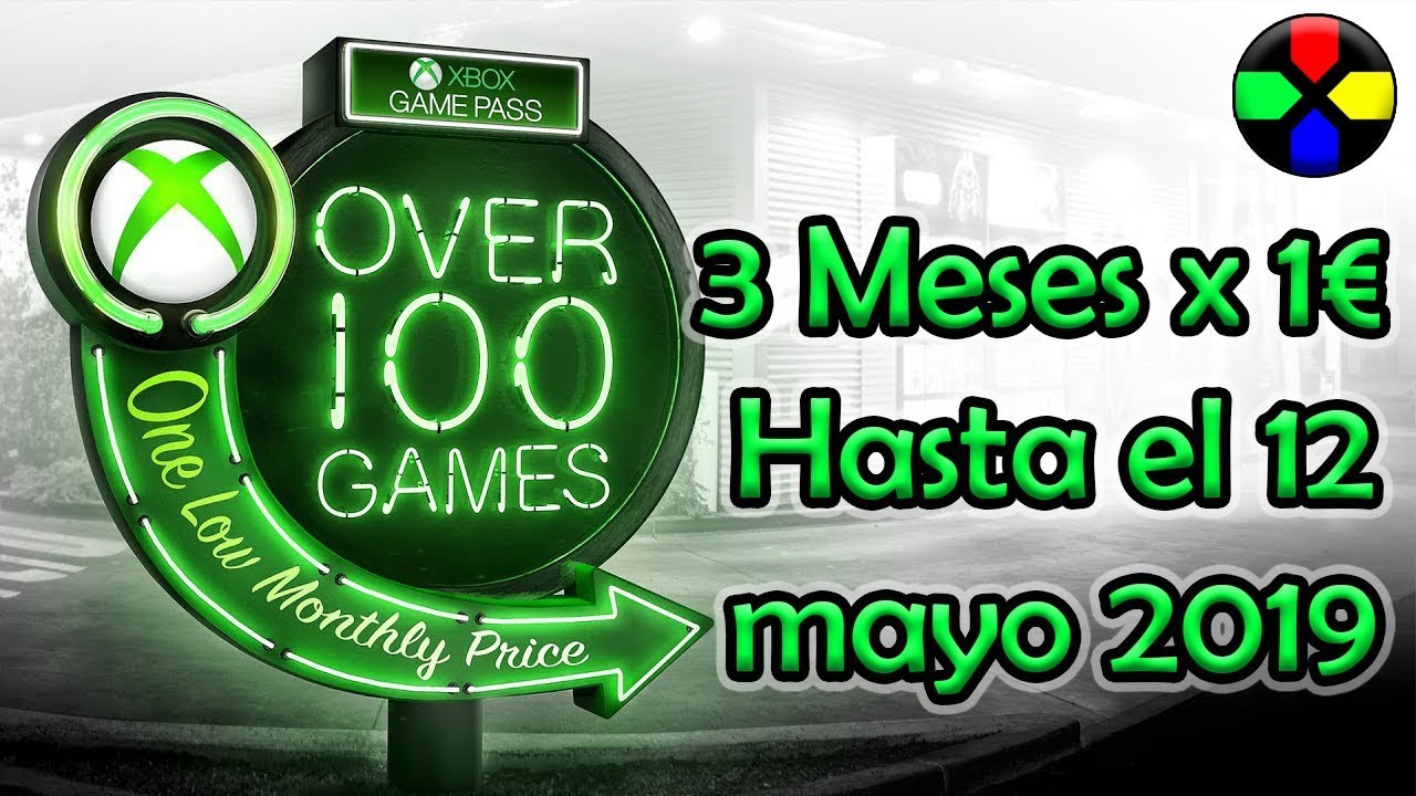 3 Meses 1 Euro Game Pass