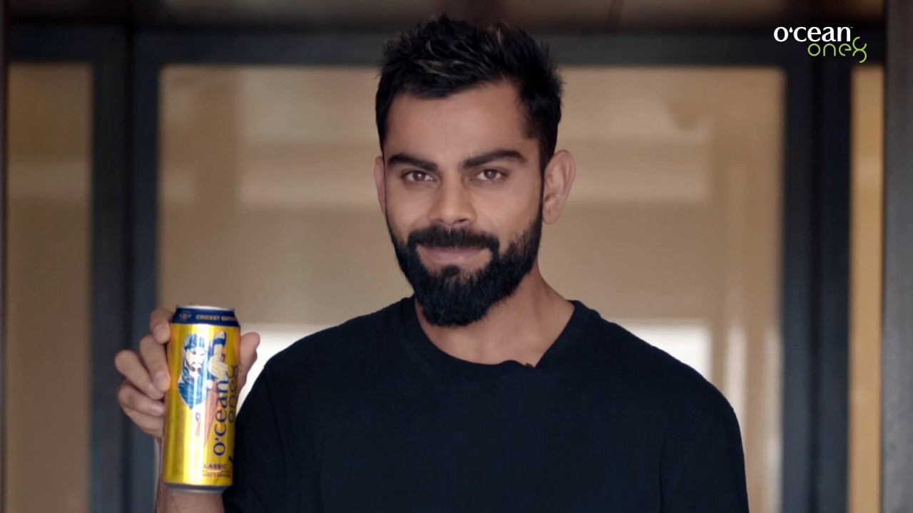Virat Kohli launches O'cean one8 Energy Drink Cricket Edition (Thanos