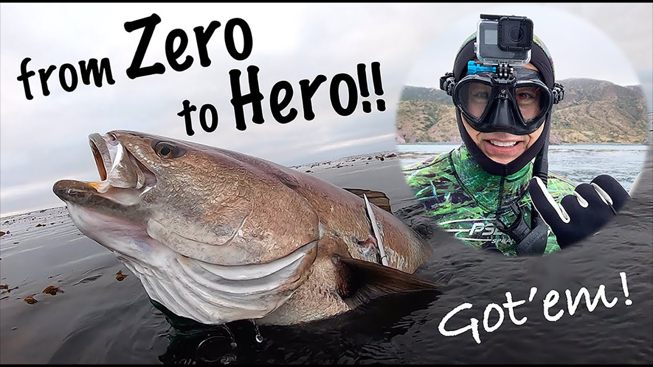 From Zero To Hero!  Hunting White Seabass in the California Coastline!