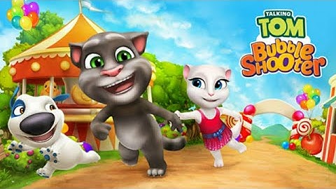 Talking Tom Bubble Shooter Gameplay Part 1 Level 1-16 (Android/iOS)