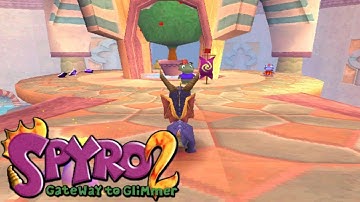 Spyro 2: Gateway to Glimmer (PS1) 100% - Part 23 - Shady Oasis [1/2]
