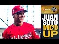 "Those cameras are huge!" | Nationals' phenom Juan Soto Mic'd Up at 2019 World Series!