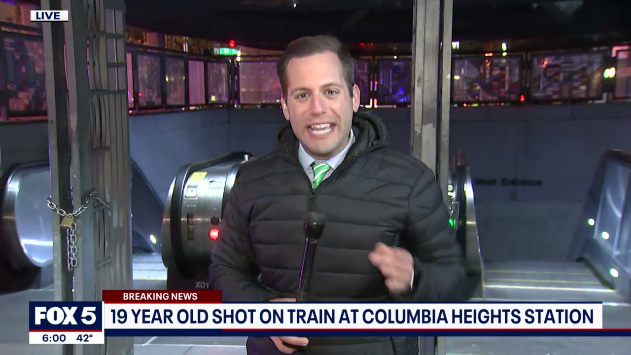 19-year-old shot on train car at Columbia Heights Metro station | FOX 5 DC