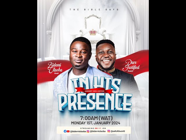 IN HIS PRESENCE NEW YEAR EDITION - 01-01-2024 class=