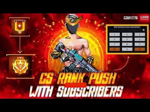 FREE FIRE LIVE SERIOUS RANK PUSH #FREEFIRE #LIVE #live #freefire #freefiremax #FREEFIREMAX