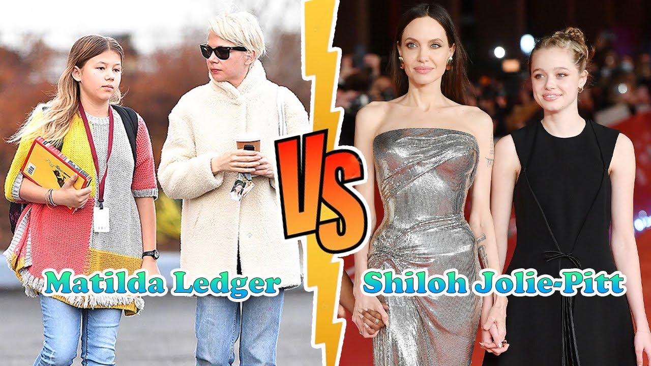 Shiloh Jolie-Pitt Vs Matilda Ledger (Heath Ledger's Daughter) Transformation ★ From 00 To Now