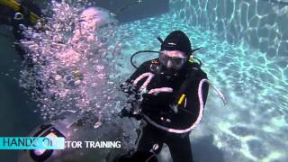 Commercial Dive Academy Students Completing Under Water Exercises in Week 1