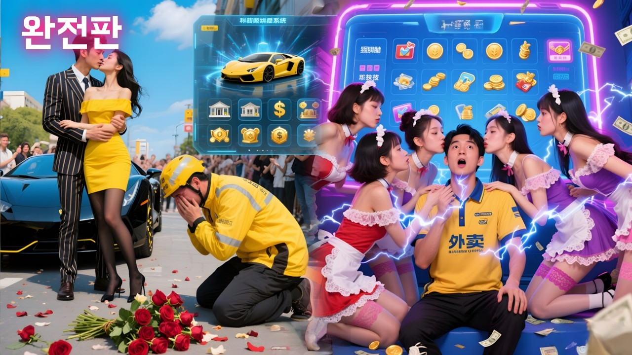 배달원이 모욕을 당한 후 '보상 시스템'을 활성화했습니다. 1조 달러(약 1300조 원)의 막대한 부와 초고성능 스포츠카, 최고급 별장을 획득하게 되었습니다.