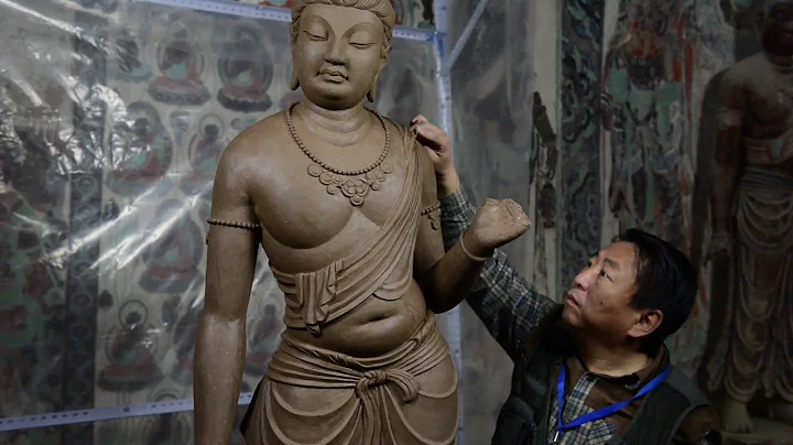 Replica Buddhist Caves Rise on the Getty Center Plaza - DayDayNews