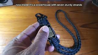 Heavy Duty Paracord Lanyard Review!