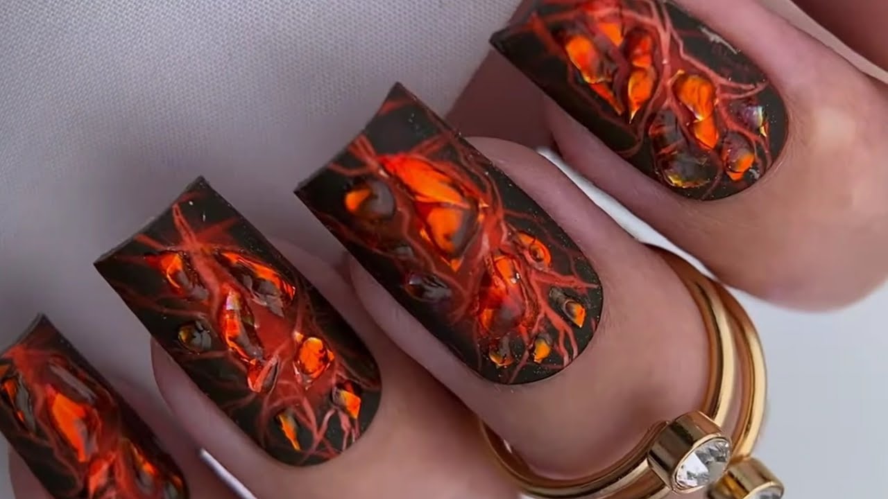 easy nail polish design #nailart #piubhol #youtubelongs