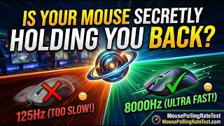 Mouse Polling Rate Explained: 125Hz vs 1000Hz vs 8000Hz