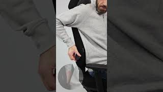 TERGON: Einstellung Lumbalstütze - réglage du soutien lombaire - adjusting the lumbar support