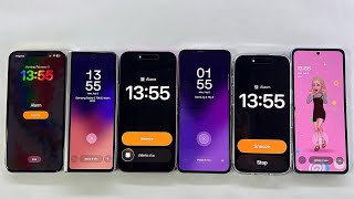 iPhone Air 17 + 16 Plus + 13 ProMax + Samsung Z Fold 3 + Z Flip 3 + Z Flip 5 Alarm Clock and Timer 