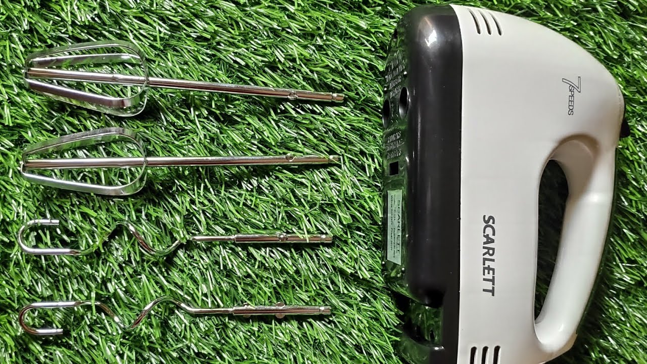 SCARLETT HAND MIXER UNBOXING