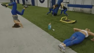 Indianapolis Colts Cheerleaders Football Mannequin Challenge