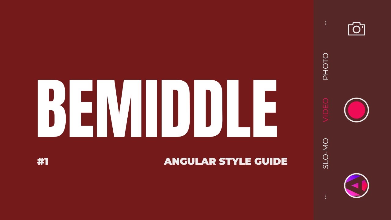 1-dars. Angular Style Guide | BeMiddle - YouTube