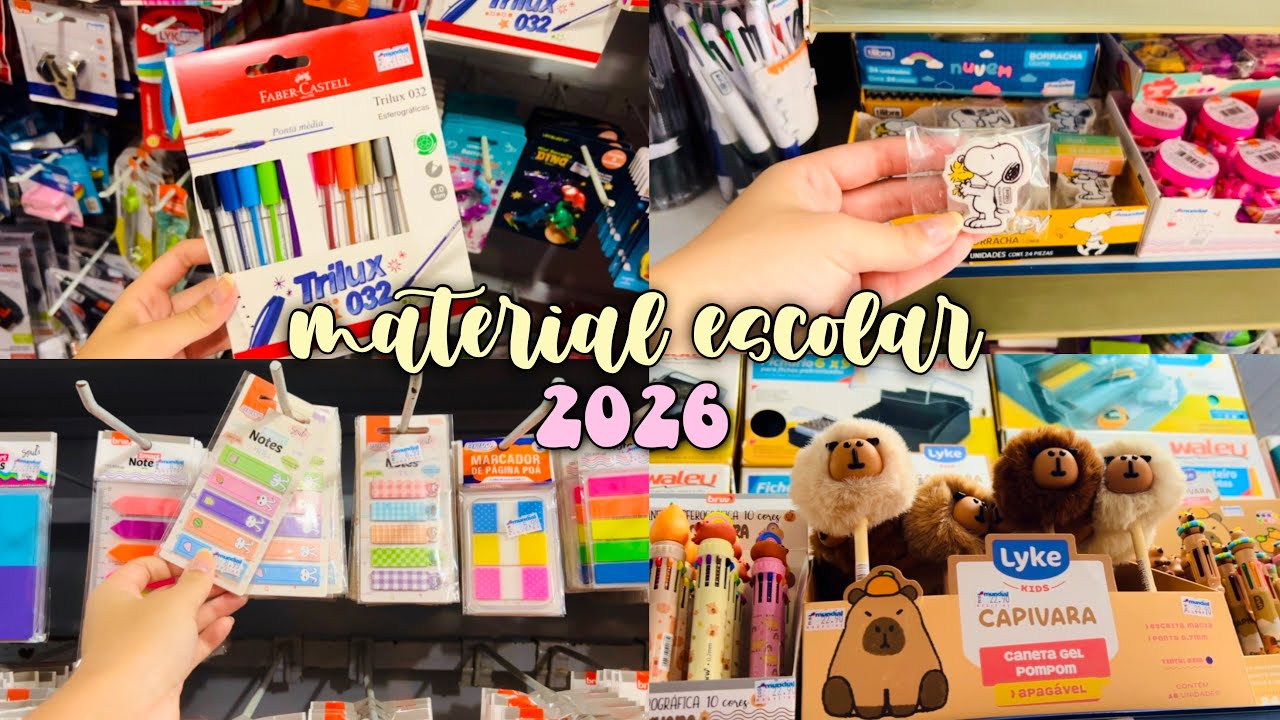 MATERIAL ESCOLAR 2026 📚