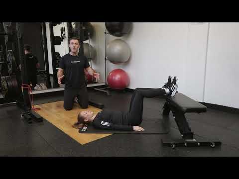 Single Leg Isometric Hamstring Holds Tutorial - Proper Form and Technique