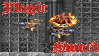 LongPlay  magic sword Arcade 2 players coop Fast Time