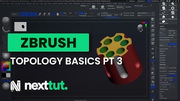 ZBRUSH TUTORIAL | Topology Basics pt3