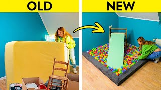 Old Vs New: Budget-Friendly Room Makeover Ideas And Room Transformation Projects ✨ Art From Waste