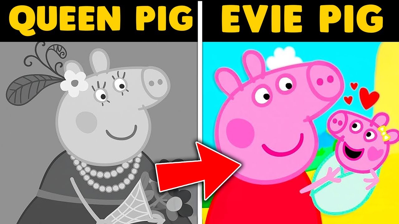 ALL About the Peppa Pig FAMILY Tree!