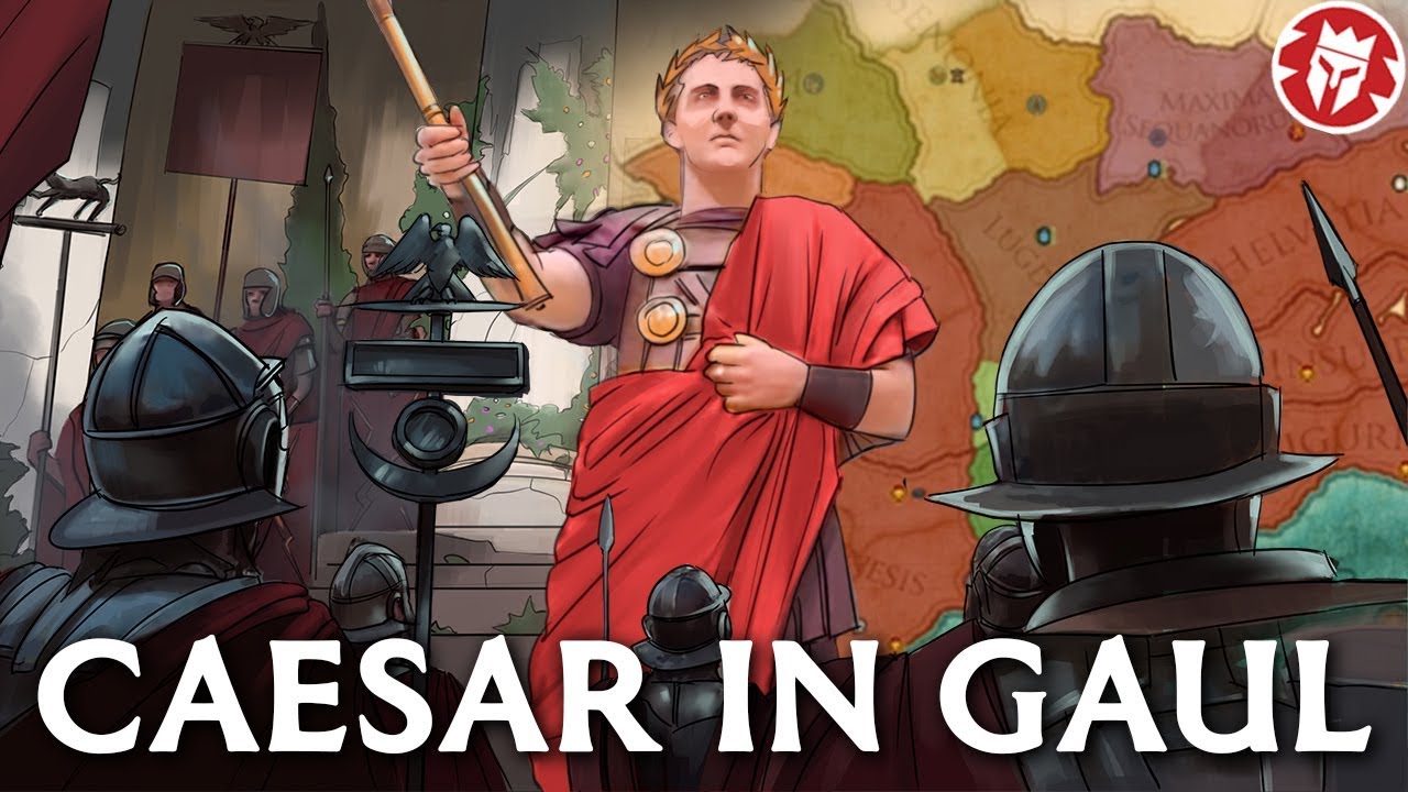 Caesar in Gaul - Roman History DOCUMENTARY