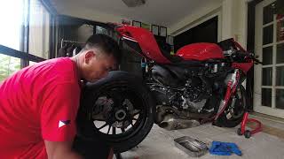 Single Sided Swingarm Conversion on Ducati 899 Panigale