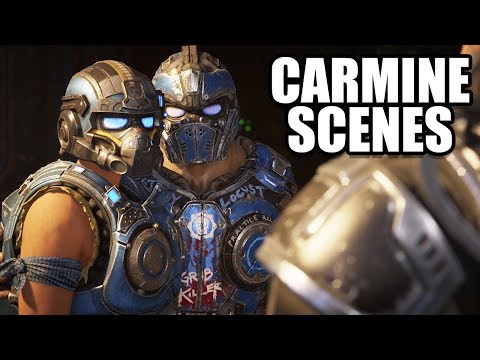 Video: En Enda Rad Från Gears 5: S Lizzie Carmine är Scenen För Nästa Carmine-bror