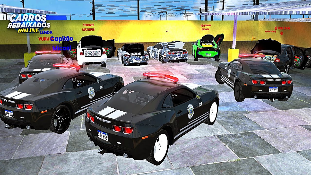 CARROS REBAIXADOS ONLINE | OPERAÇÃO DE ELITE ACABA COM RACHA DE SOM NO ESTACIONAMENTO