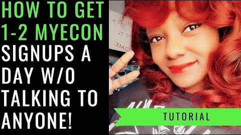 💰MyEcon Review | How to Get 1- 2 Sign Ups a Day w/o Talking to Anyone!🙅‍♀️