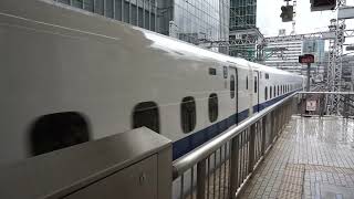 N700系東京駅発車シーン